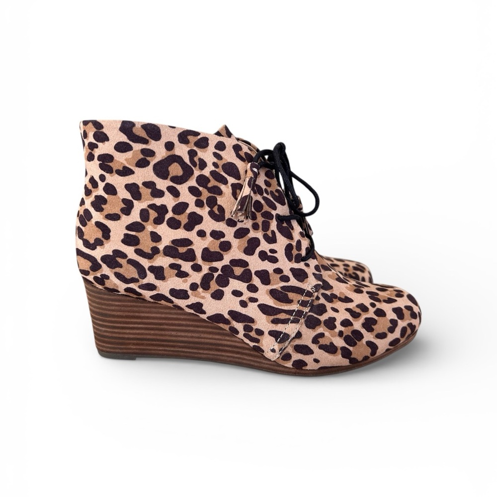 NEW! Dr. Scholl's Shoes Women's Dakota Booties, Leopard Print. Sz 9